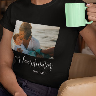 Chaos Coördinator Moeder Aangepast Jaar T-shirt