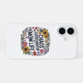 Chaos Coördinator Moeder Leven Wilde Bloem Bloemst iPhone 16 Hoesje (Achterkant horizontaal)