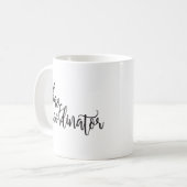 Chaos Coordinator Monogrammed Coffee Cup Koffiemok (Voorkant links)