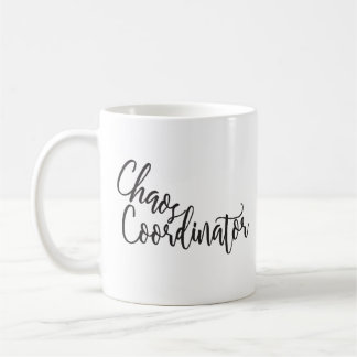 Chaos Coordinator Monogrammed Coffee Cup Koffiemok