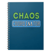 Chaos-coördinator Notitieboek (Voorkant)