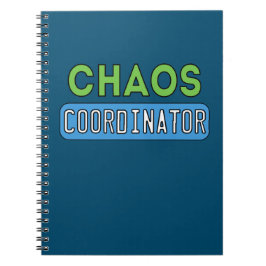 Chaos-coördinator Notitieboek