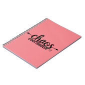 Chaos-coördinator Notitieboek (Linkerzijde)