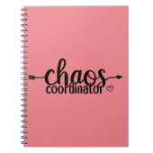 Chaos-coördinator Notitieboek (Voorkant)