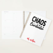 Chaos Coördinator Notitieboek – Grappige Quote voo (Display)