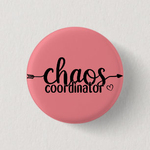 Chaos-coördinator Ronde Button 3,2 Cm