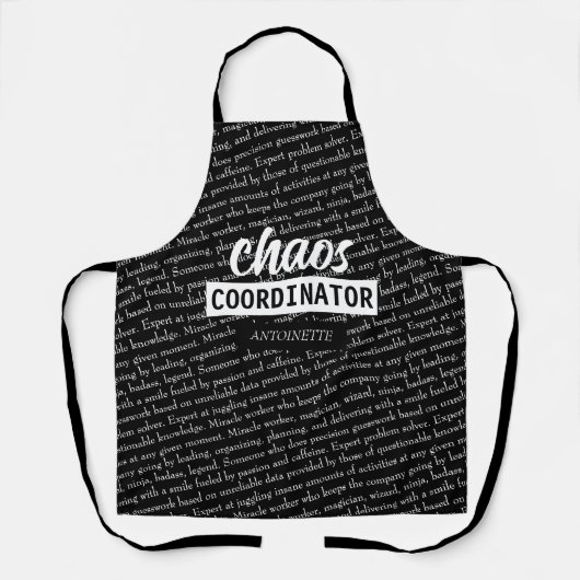 Chaos-coördinator Schort (Voorkant)