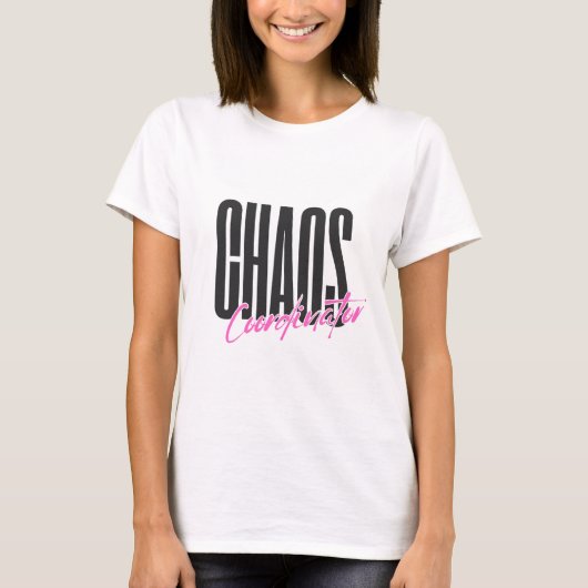 Chaos Coördinator Shirt - Cadeau (Voorkant)