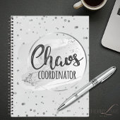 Chaos Coordinator Silver Notebook Planner Notitieboek