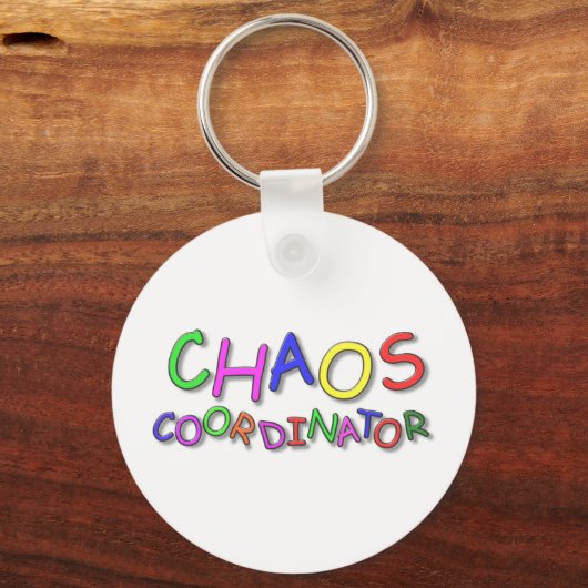 Chaos-coördinator Sleutelhanger (Voorkant)