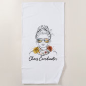 Chaos Coordinator﻿ Strandlaken (Voorkant)