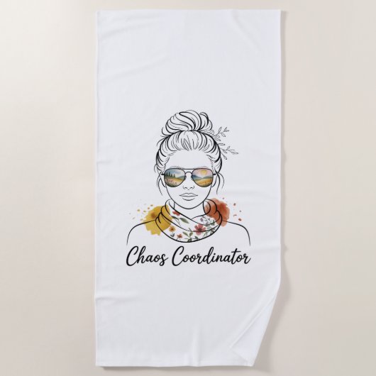 Chaos Coordinator Strandlaken (Voorkant)