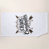 Chaos Coordinator Strandlaken (Voorkant)