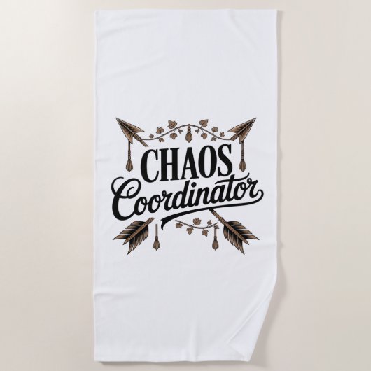 Chaos Coordinator Strandlaken (Voorkant)