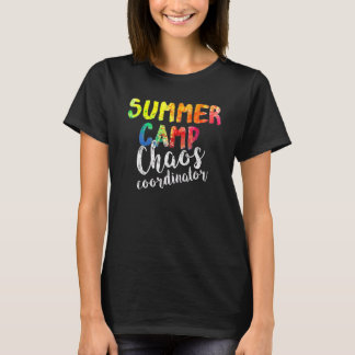 Chaos Coordinator Summer Camp Counselor T-shirt