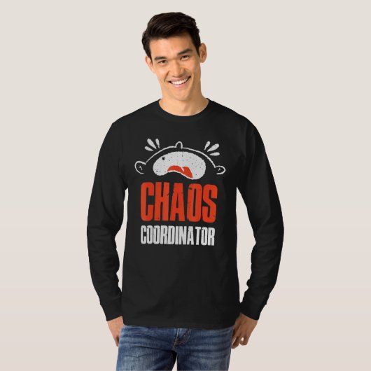 Chaos-coördinator T-shirt (Voorkant volledig)