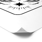 Chaos Coördinator Tarot Yoga Medewerker Koffie Gif Poster (Hoek)