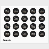 Chaos Coordinator Terug naar school Ronde Sticker (Vel)