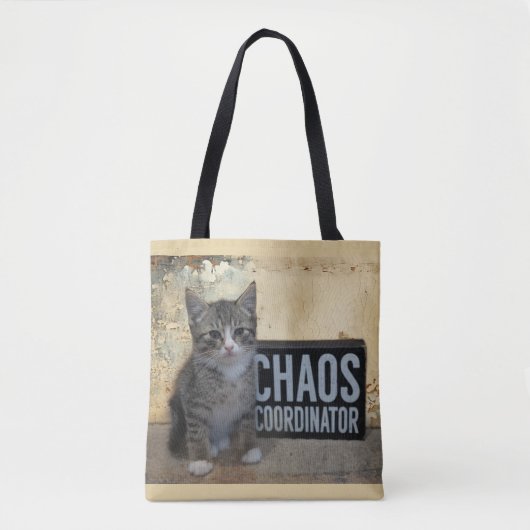 Chaos Coordinator Tote Bag (Voorkant)