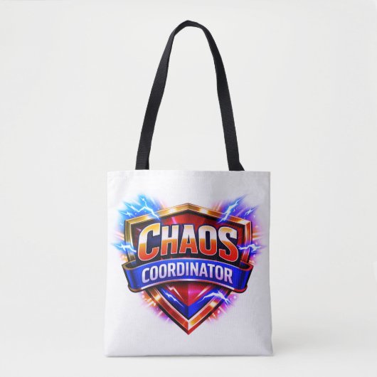 Chaos Coördinator Tote Bag (Voorkant)