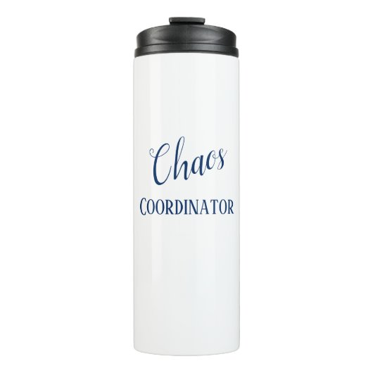 Chaos Coordinator Travel Mug Thermosbeker (Voorkant)