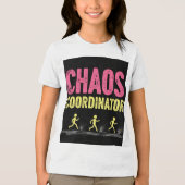 Chaos Coordinator Tri-Blend Shirt (Voorkant)