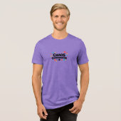 Chaos Coördinator Tri-Blend Shirt (Voorkant volledig)