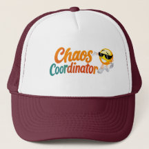 Chaos Coördinator Trucker Hoed – Grappig Cadeau vo