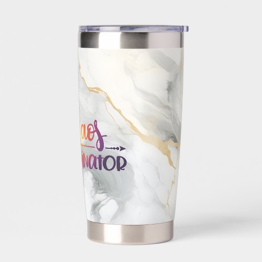 Chaos Coordinator Tumbler Geïsoleerde Drinkbeker (Links)