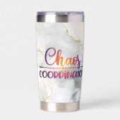 Chaos Coordinator Tumbler Geïsoleerde Drinkbeker (Voorkant)
