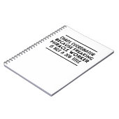 Chaos-coördinator voor een wonderwerker notitieboek (Linkerzijde)