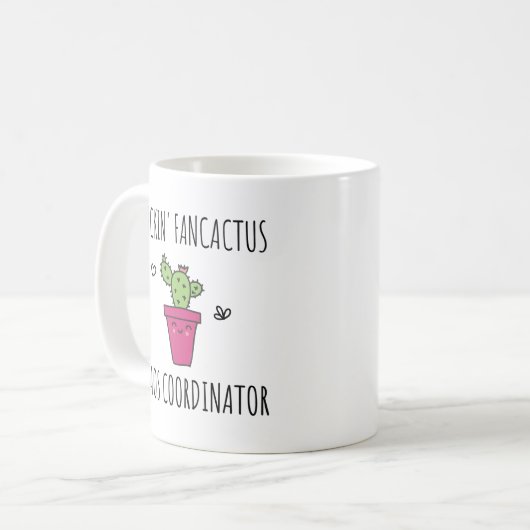 Chaos Coordinator Wedding Event Planner Gift Idee Koffiemok (Voorkant links)