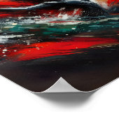 Chaos & Creatie: Passie vs Natuur Art Print (Hoek)