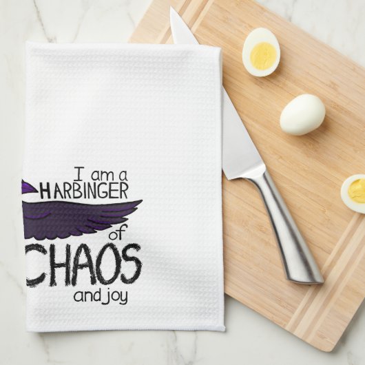 Chaos Crow Tapestry Theedoek (Quarter Fold)