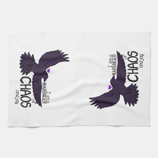 Chaos Crow Tapestry Theedoek (Horizontaal)