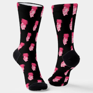 Chaos Dame in Roze Sokken