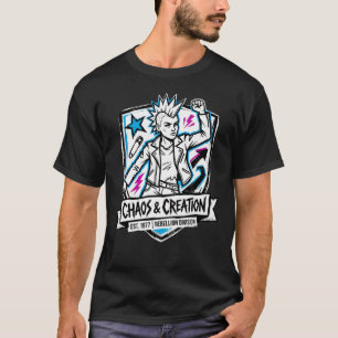 Chaos en Creatie Shirt – Punk Rebellie Divisie