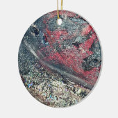 Chaos en liefde keramisch ornament (Links)
