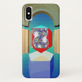 CHAOS EN ORDE TEMPLE Surreal Fractal Art Case-Mate iPhone Case (Achterkant)