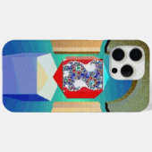 CHAOS EN ORDE TEMPLE Surreal Fractal Art Case-Mate iPhone Case (Achterkant (horizontaal))