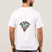 Chaos Heeft een Gezicht T-shirt (Achterkant)