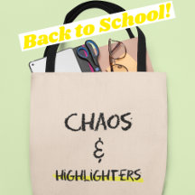 Chaos & Highlighter Grappig Geschenk Voor Docenten