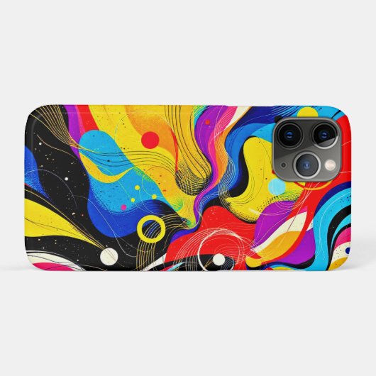 Chaos in de harmoniekunst Case-Mate iPhone case (Achterkant (horizontaal))