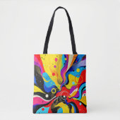 Chaos in de harmoniekunst tote bag (Voorkant)