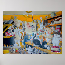 Chaos in de keuken - Poster