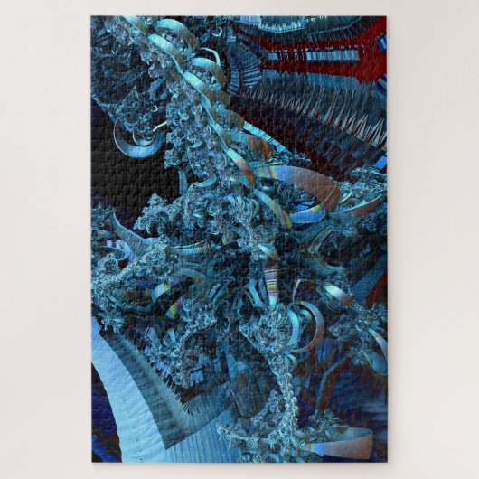 chaos in de ruimtepuzzel legpuzzel (Verticaal)