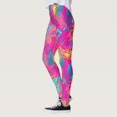 Chaos in een roze droom Leggings - Plezier (Links)