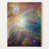 Chaos in het hart van Orion: Spitzer Hubble-compos Planner (Achterkant)