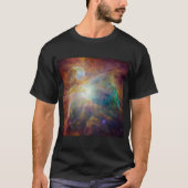 Chaos in het hart van Orion: Spitzer Hubble-compos T-shirt (Voorkant)