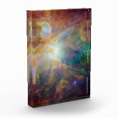 Chaos in het hart van Orion Spitzer Hubble-composi Fotoblokken (Links)